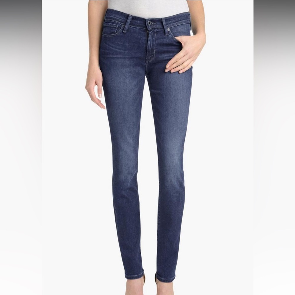 NWT Lucky Brand Jeans Brooke Straight Denim Turimetta Ankle Petite Italian 25 30